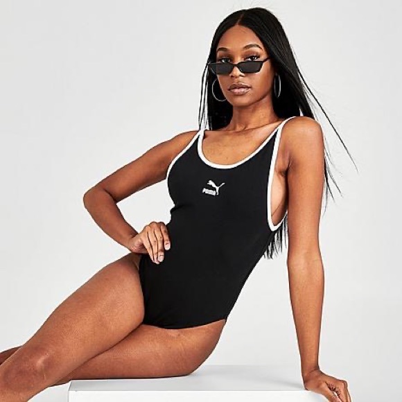 Puma Classics bodysuit in black New - Picture 3 of 16